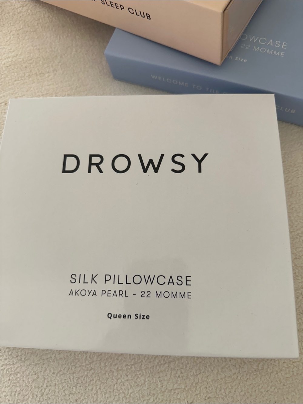 Drowsy Silk Pillowcase - Akoya Pearl (Queen)